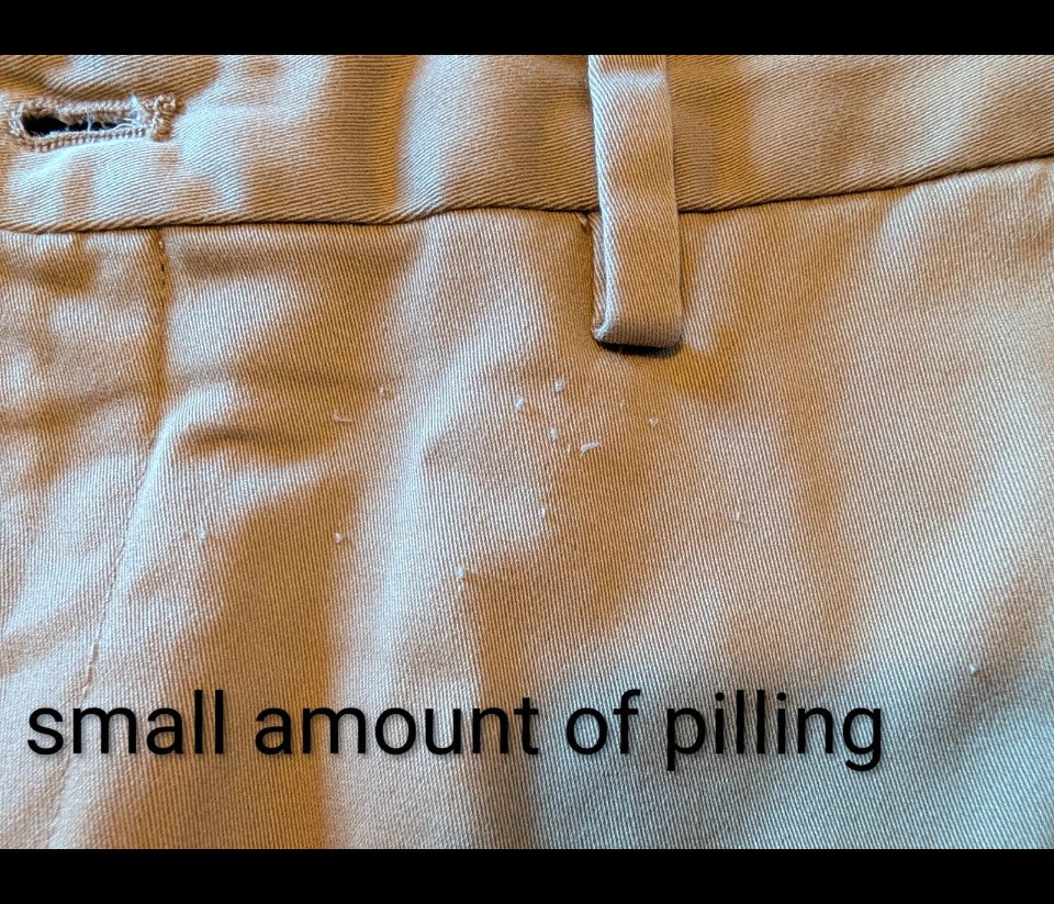 Tailored fit chino style men's dress pants