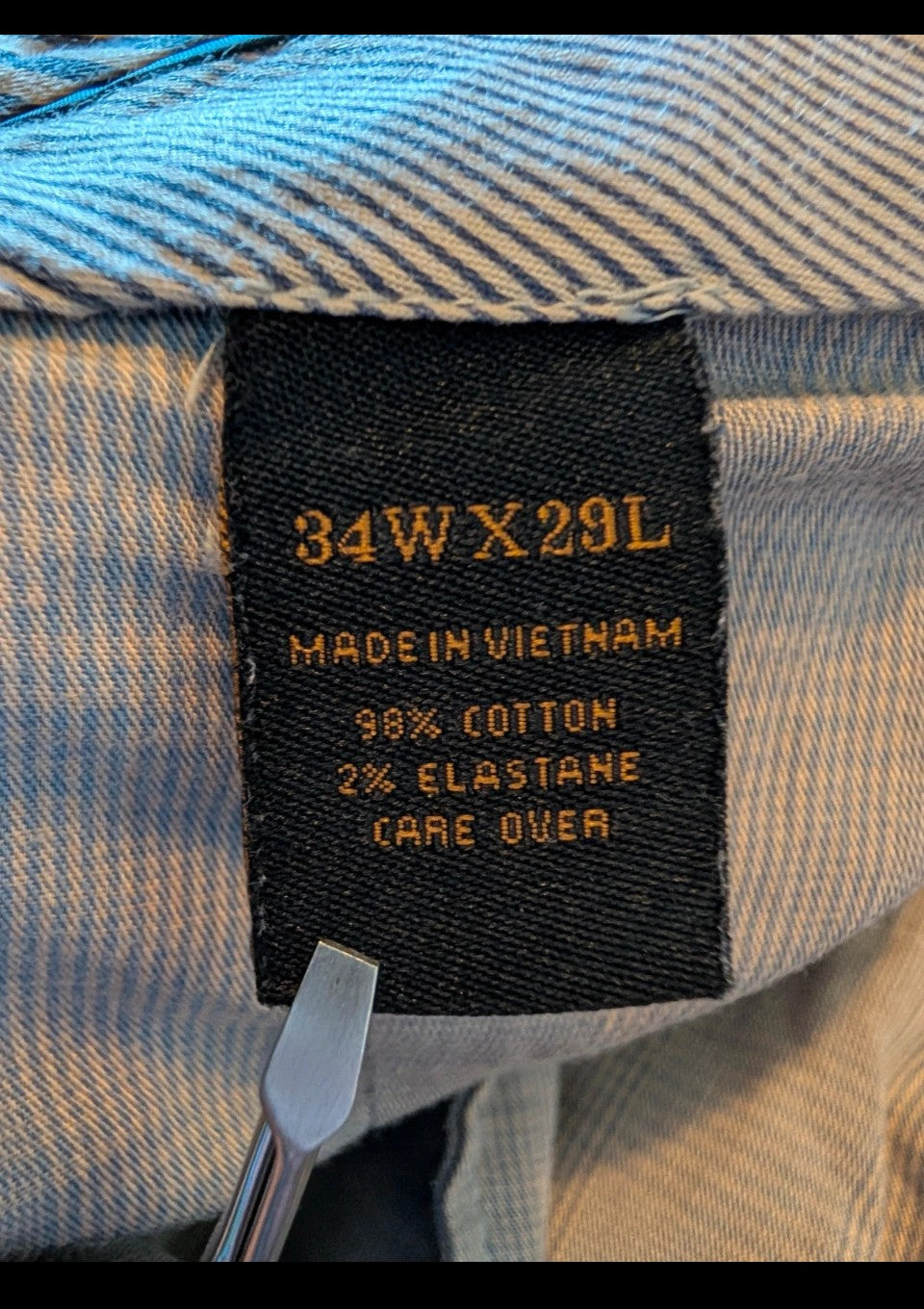 Tailored fit chino style men's dress pants